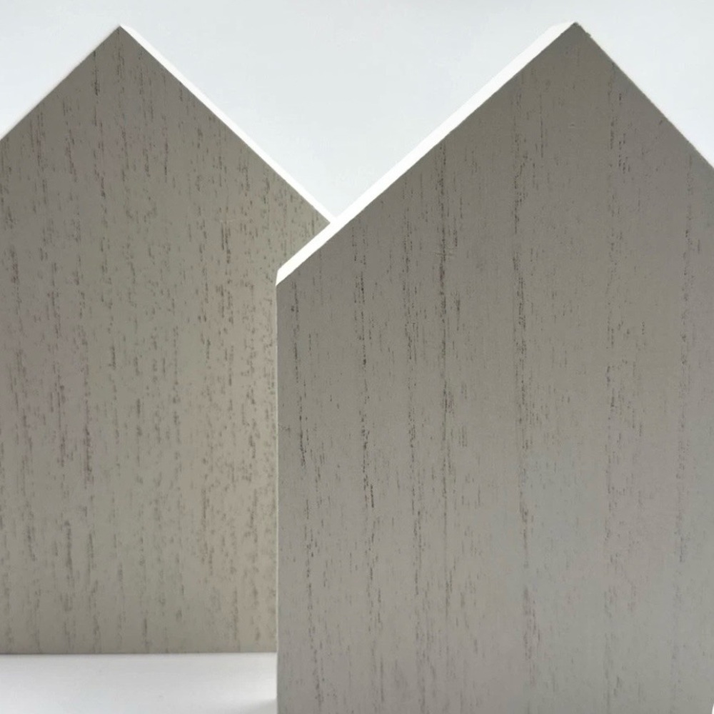 NWT Chalk Couture 7" Wooden 2 Pack House Cutouts